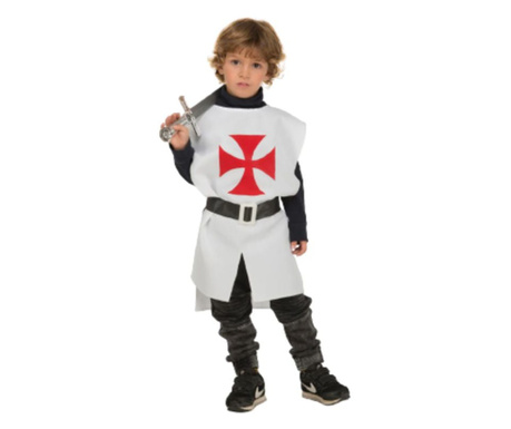 Costum cavaler templier pentru copii 3-6 ani 98-116 cm