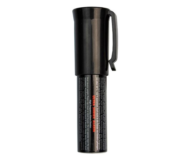 Alarma sonora autoaparare IdeallStore®, Schrill Alarm, aluminiu, 50 utilizari, 10.5 cm