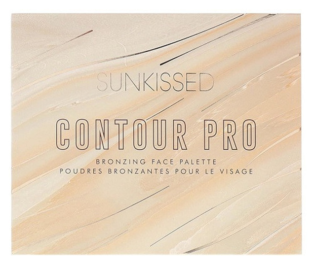 Контурна палитра с бронзиращи пудри, Sunkissed Contour Pro Bronzing, 7 цвята