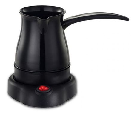 Електрическо джезве Rosberg R51165BS, 600W, 300мл., Черен - Код G8806