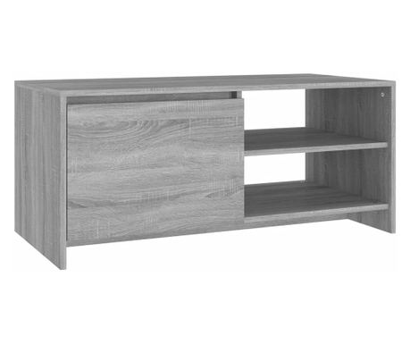 Klub stol, sonoma siva, 102x50x45 cm, konstruirano drvo