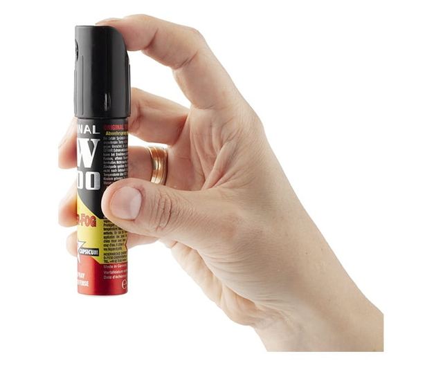 Spray cu piper IdeallStore®, Lady Defence 1000, dispersant, auto-aparare, 10.5 cm, 20 ml, negru