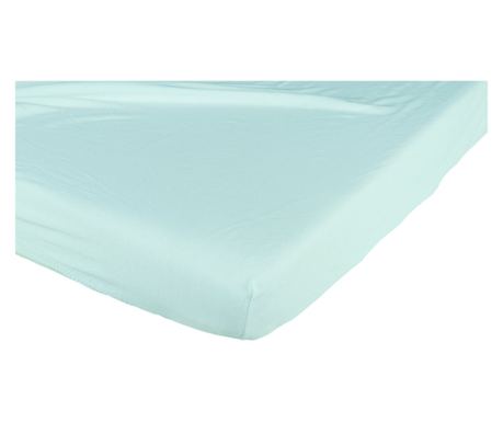 Σεντόνι με Λάστιχο Γαλάζιο 60X120εκ Candide