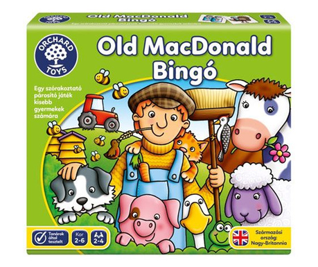 Jucarie educativa Orchard Toys Old MacDonald Lotto