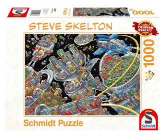 Schmidt Space Colony 1000 db-os puzzle (4001504599676)