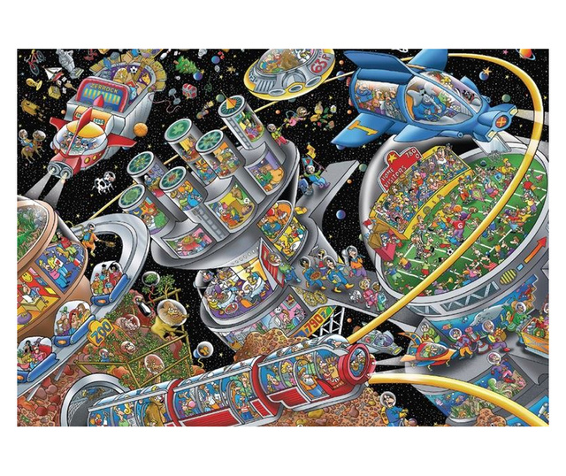 Schmidt Space Colony 1000 db-os puzzle (4001504599676)