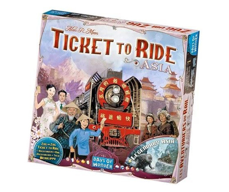 Joc Asmodee - Ticket to Ride Asia