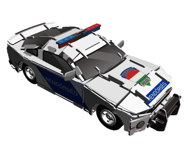 Hope Winning felhúzható 3D puzzle - rendőrautó (HWMP-HU001)