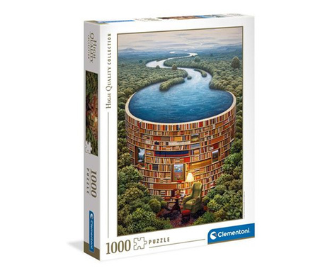 Clementoni Bibliodame Puzzle (cu imagine) fierăstrău 1000 buc. Artistic