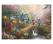 Schmidt Disney Mickey and Minnie Sweetheart Bridge 500 db-os puzzle (59928)