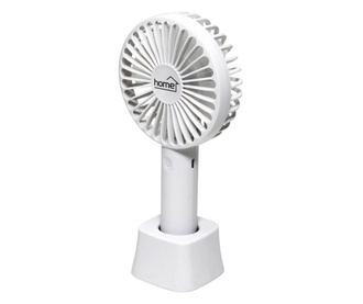 Somogyi HF 9/WH kézi, tölthető ventilátor, 9cm, fehér