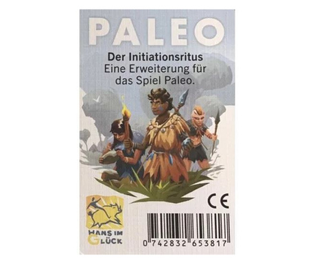 Hans im Glück Paleo Der Initiationsritus német nyelvű társasjáték (19960183)