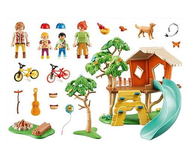 Playmobil: Family Fun kaland lombház csúszdával (71001)