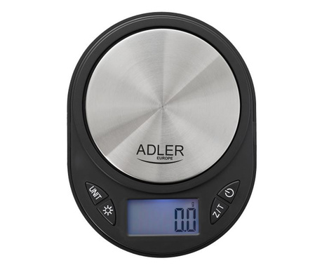 Adler AD3162 LCD, макс. 750 g черно-сребриста прецизна везна