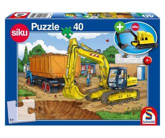 Schmidt Bagger, 40 db-os puzzle (56350)