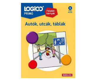 Logico Primo Autók, utcák, táblák logikai játék (9789632947129)