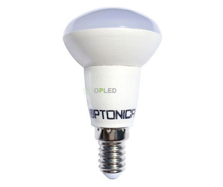 Точкова LED крушка Optonica с фасунга Е14, 6W, холна бяла