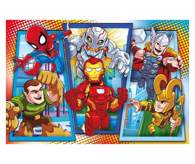 Clementoni Marvel szuperhősök 104db-os Maxi puzzle (23746)