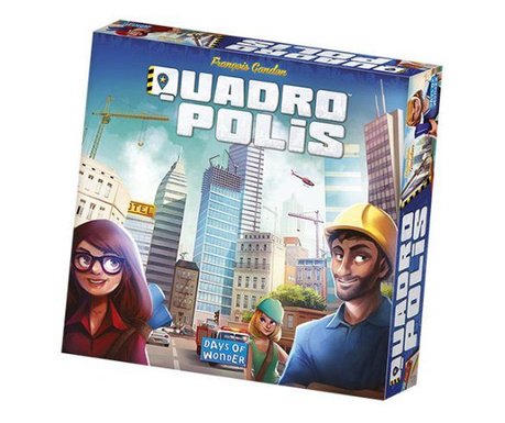 Days of Wonder Quadropolis angol nyelvű társasjáték (824968785911)