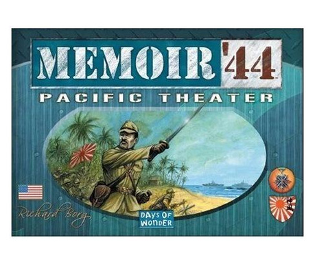 Days of Wonder Memoir 44 expansion 4 Pacific Theatre angol nyelvű társasjáték kiegészítő (824968818749)