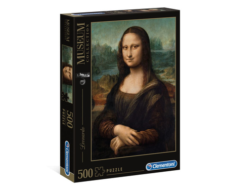 Clementoni Museum Collection: Leonardo Da Vinci - Mona Lisa 500db-os puzzle (30363)