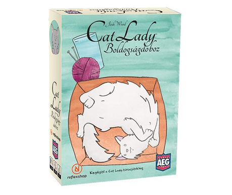 Asmodee Cat Lady Boldogságdoboz társasjáték kiegészítő