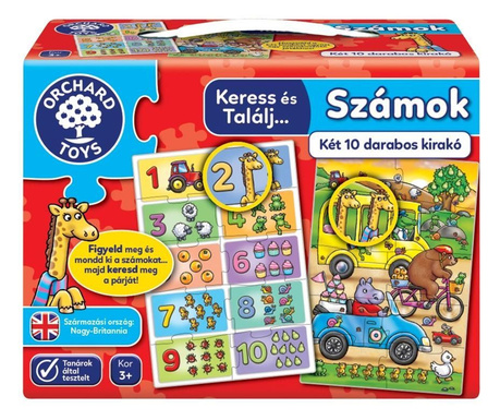 Orchard Toys Keress és találj puzzle 2x10db-os (HU331)