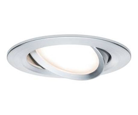Vgradna LED svetilka 6.5 W Paulmann 93486 Nova aluminij