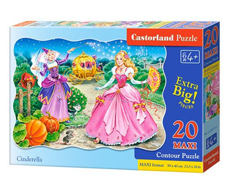 Castorland Hamupipőke 20db-os maxi puzzle (C-02313-1)