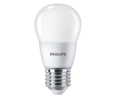 Philips CorePro LED izzó kis gömb E27 7W 806lm hideg fehér (929002973202)