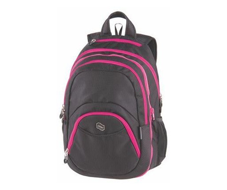 Pulse "Teens" notebook hátizsák pink-fekete (PLS121793L)