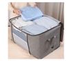 Husa organizare, depozitare cu fermoar, 60x45x30cm, roz, Blusmart