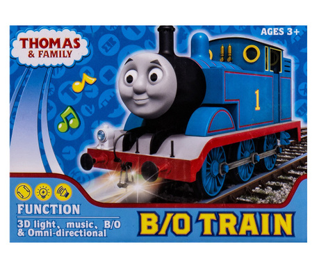 Детски локомотив с 3D светлини EmonaMall - Код W5120