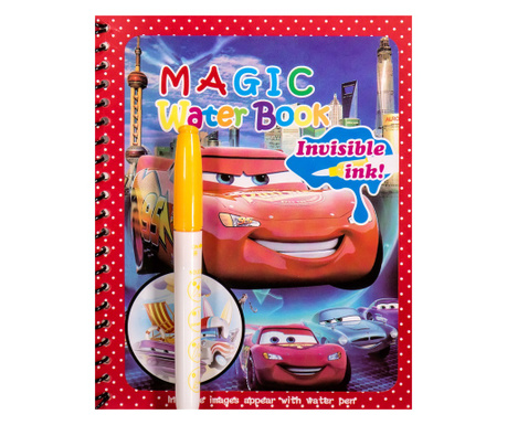 Детска вълшебна книжка Водна магия Cars EmonaMall - Код W4803