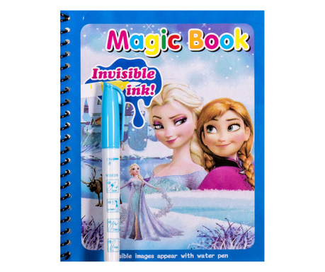 Детска вълшебна книжка Водна магия Frozen EmonaMall - Код W4802