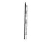 Zeller Blair polc, fm, fekete, llthat, 43 x 30 x 90 cm