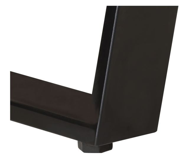 Ured, 110x50x75 cm, masivno drvo akacije s prirodnim rubovima