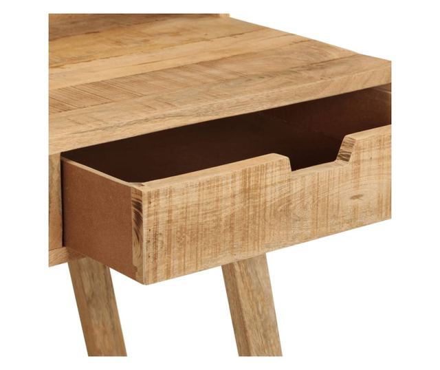 Ured, 100x45x90 cm, neobrađeni drvo manga