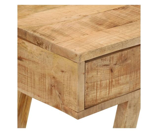 Ured, 100x45x90 cm, neobrađeni drvo manga