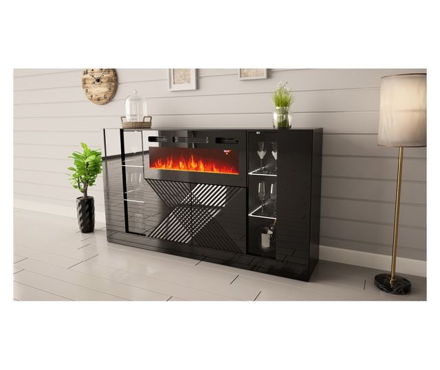 Komoda Diuna 90x160x35 Crna