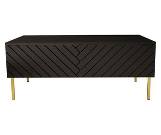 Stolić za kavu Gala 49x120x55 Crna