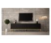TV komód Hexa 52x190x37 Fekete
