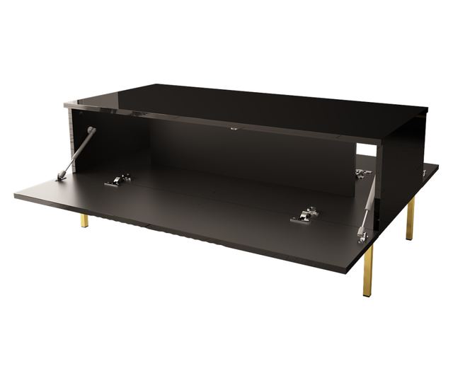 Stolić za kavu Hexa 49x120x55 Crna