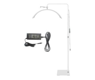 Lampa semiluna Moonlight, Ø 60 cm, Lumina rece/calda cu rotire la 360 grade, 30W, alb