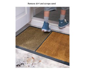 Covor dezinfectant Clean&Protect, maro