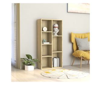 Knyvespolc, Sonoma tlgy, 50 x 25 x 106 cm, faforgcslap