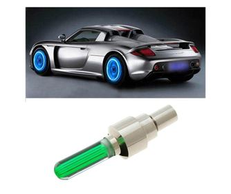 Set 2 Capace Valva cu LED Verde, cu senzor de lumina si miscare