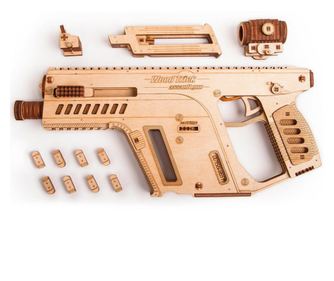 3D fából készült támadó puska puzzle