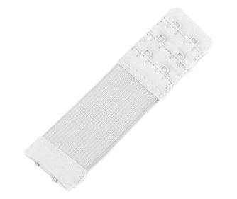 Extensie elastica pentru sutien, latime 3 cm, Alb