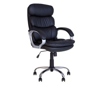 Direktorska stolica BUFFO, eko koža, crna